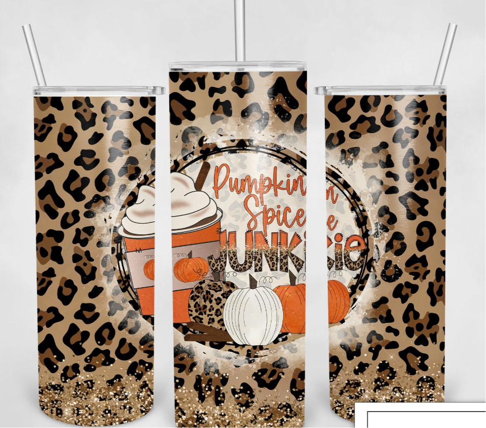 Pumpkin Spice Junkie Tumbler