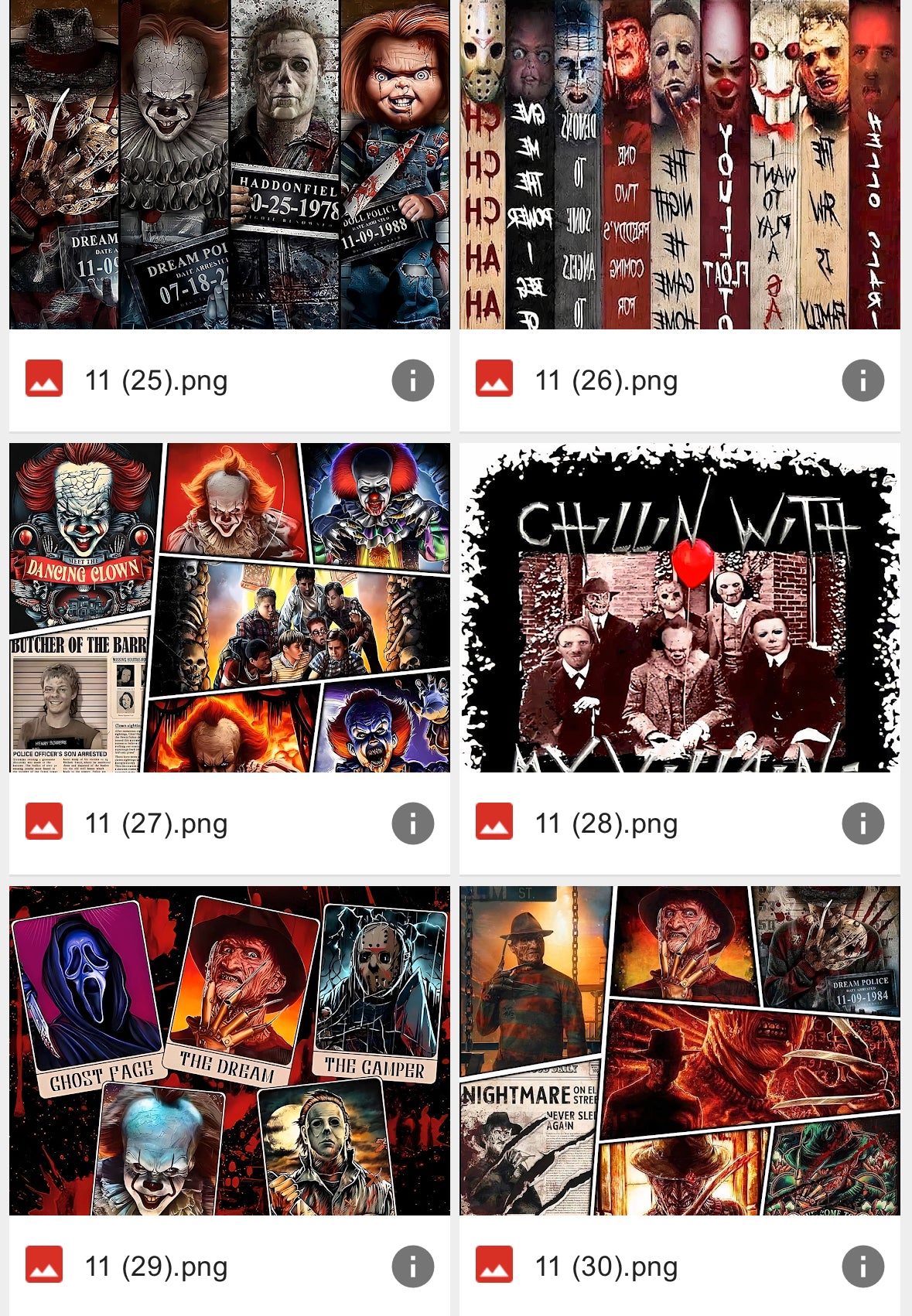 Halloween Horror Friends Tumbler-72 designs