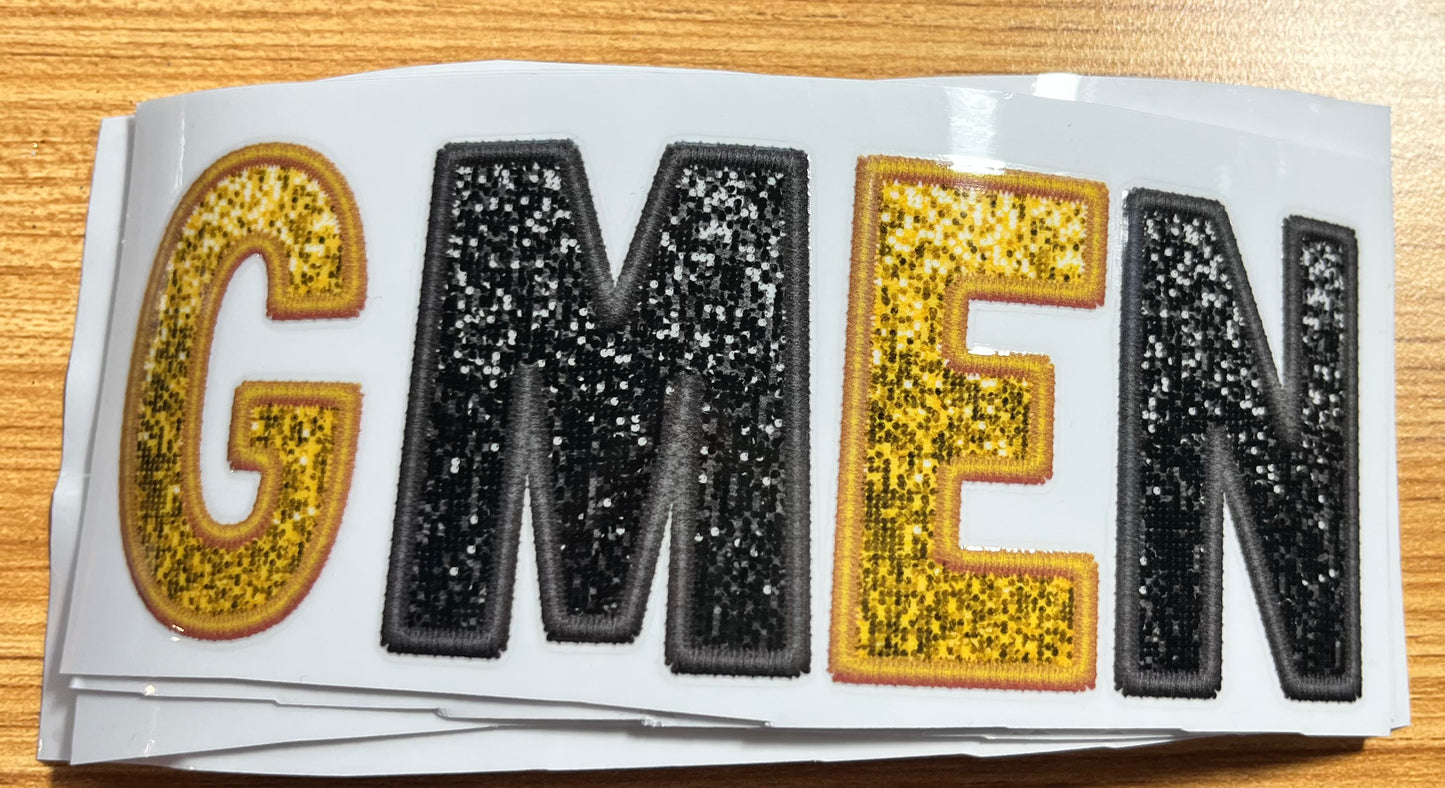 GMen “Sparkle” Car Decal