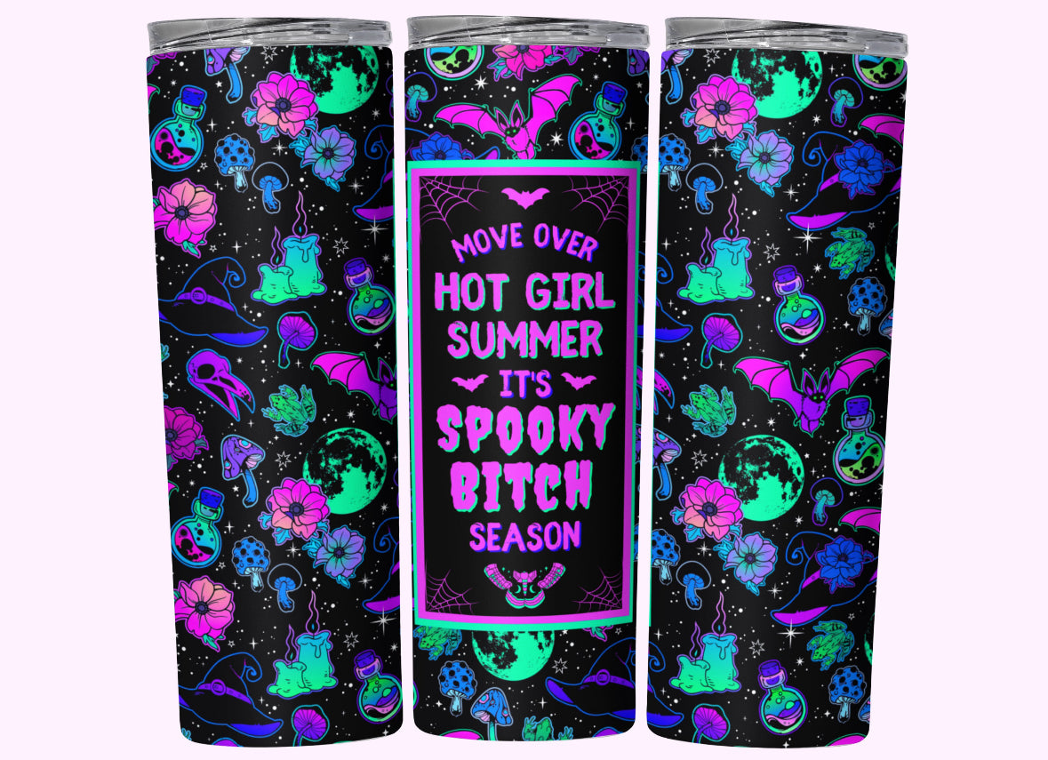 Spooky B*tch Season Tumbler