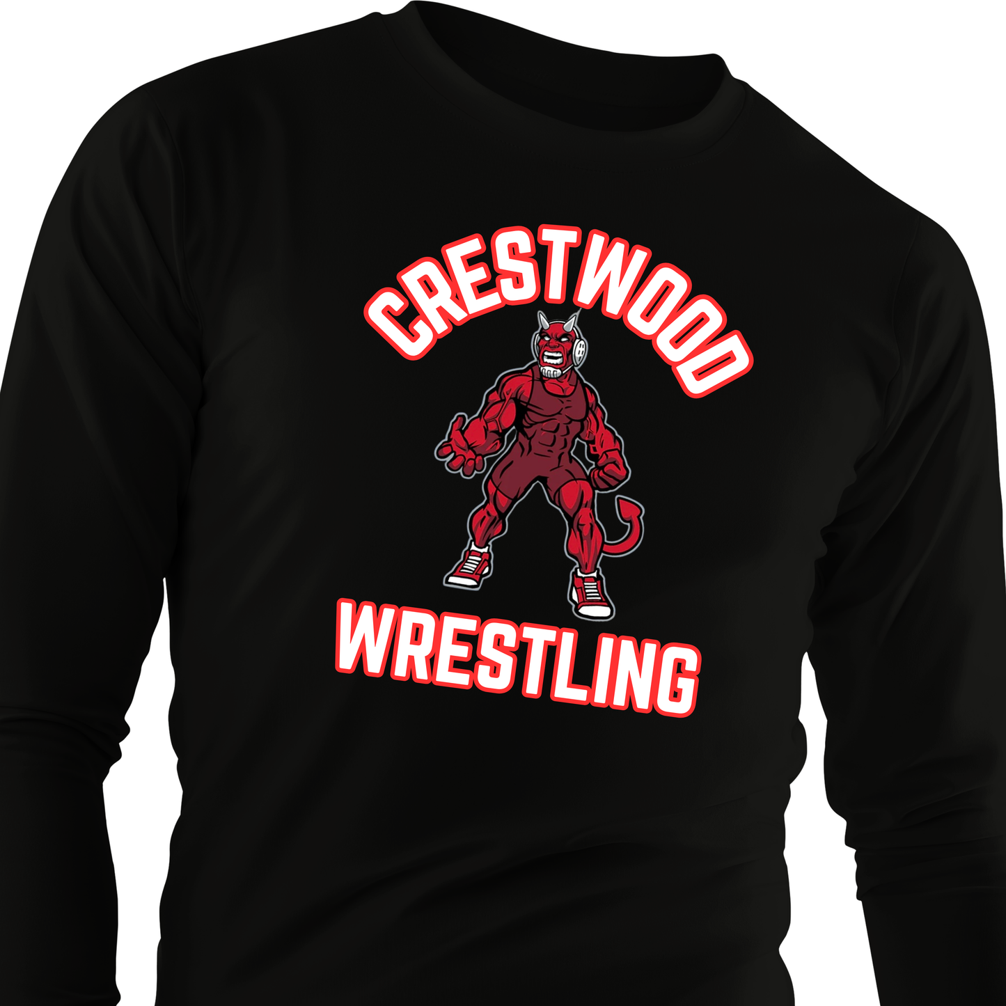 Long Sleeve-Crestwood Wrestling