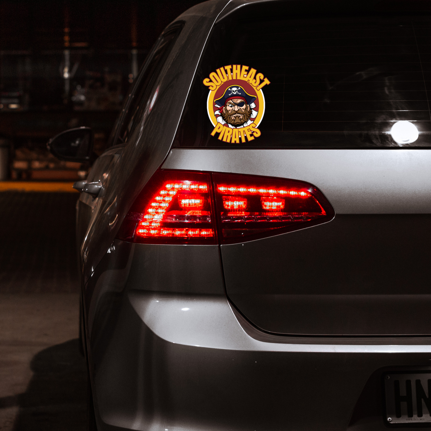 Southeast Pirates Car Decal
