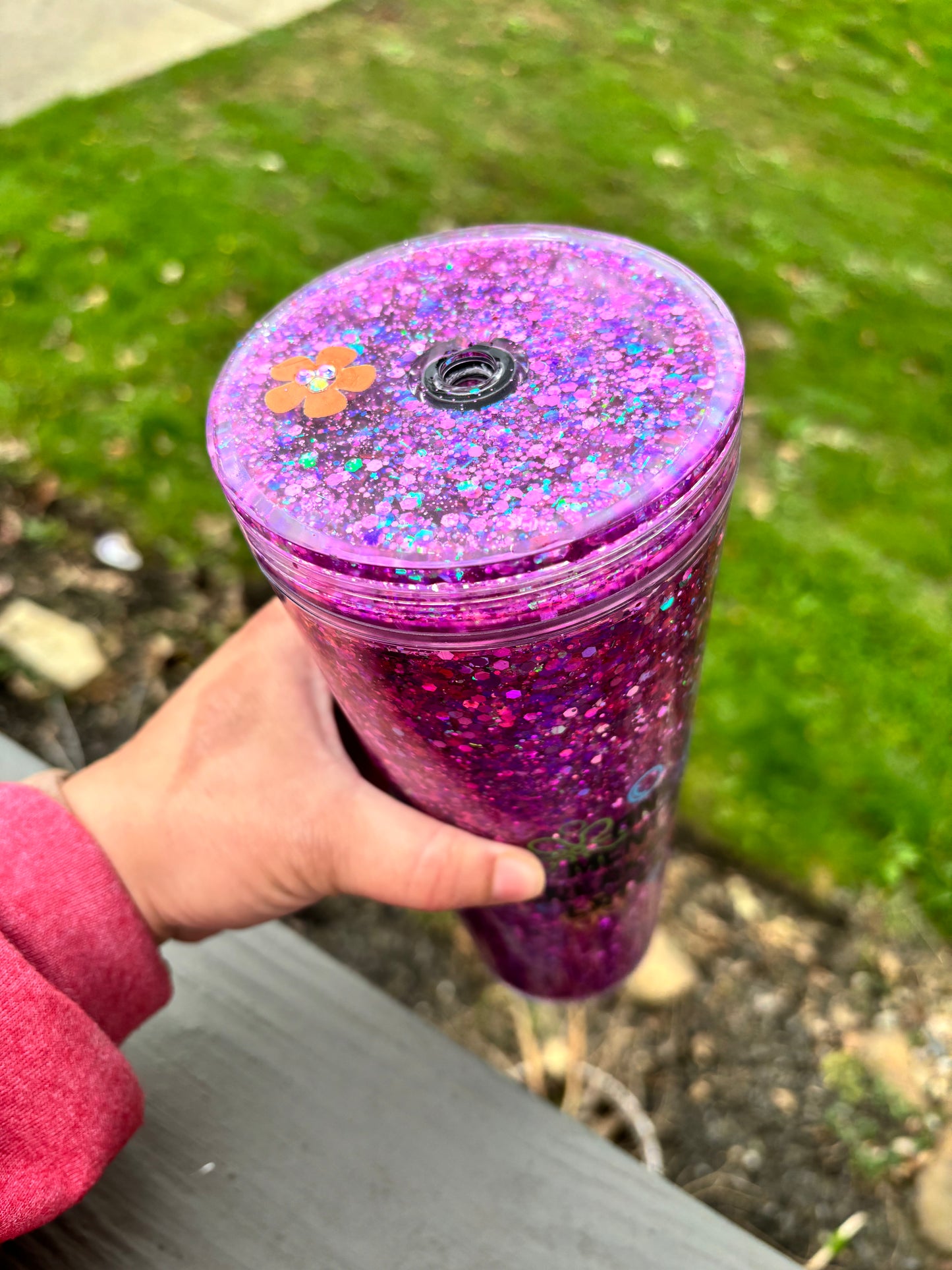One Mental Breakdown Later Snow Globe Tumbler