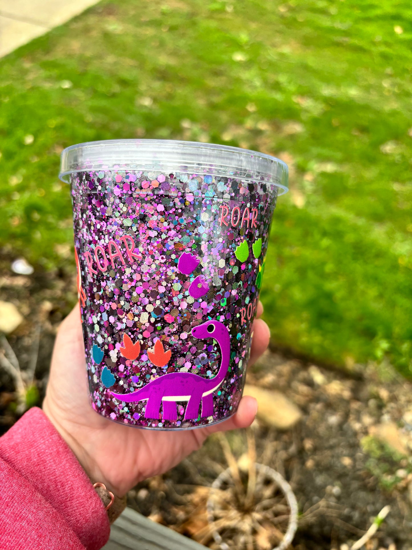 Dino Snow Globe Tumbler