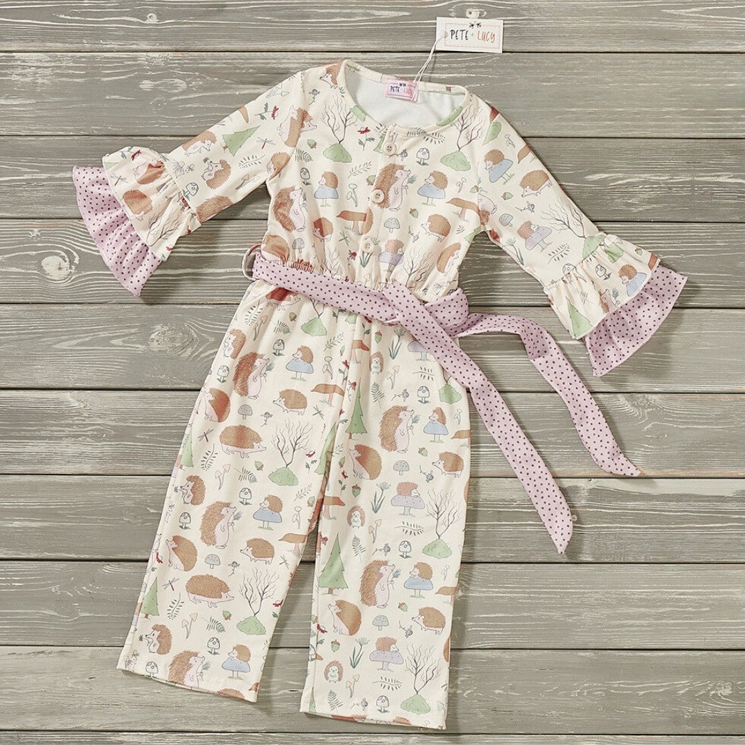 Happy Hedgehogs Jumpsuit