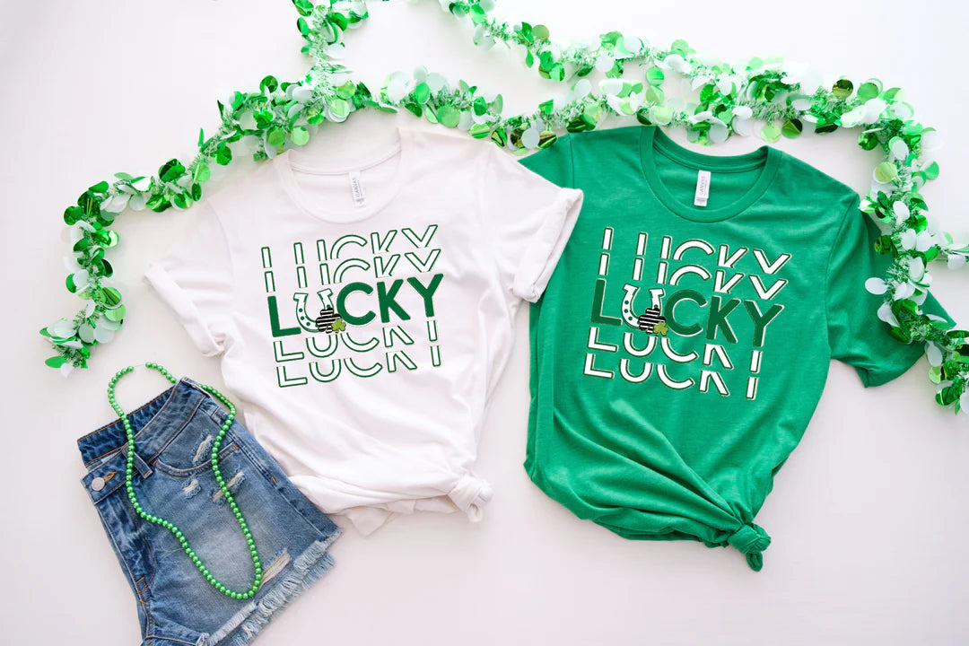 Lucky St. Patrick's Day Adult Shirt