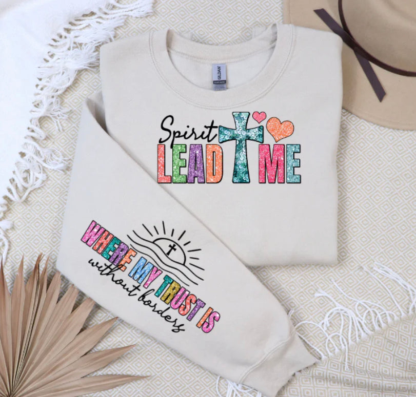 Spirit Lead Me-Colorful Adult Shirt