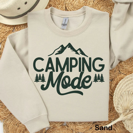 Camping Mode Adult Shirt
