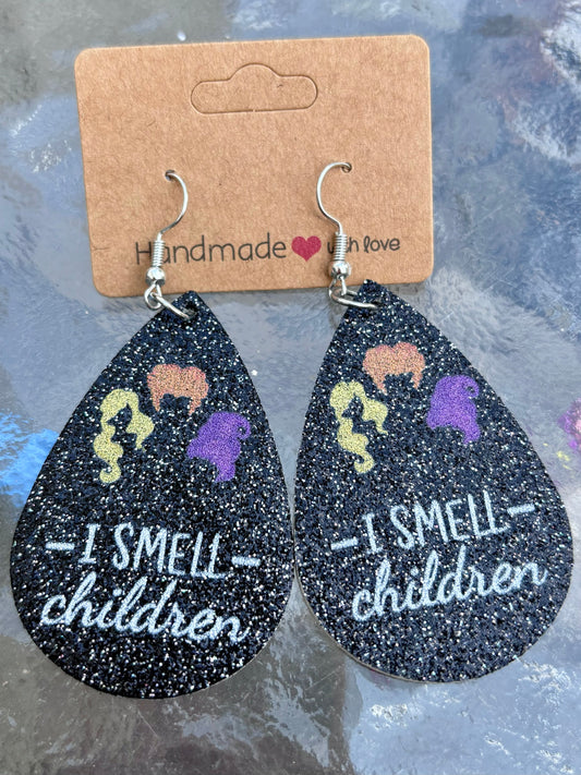 I Smell Children Earrings