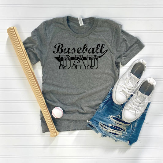 Baseball Dad Adult Shirt