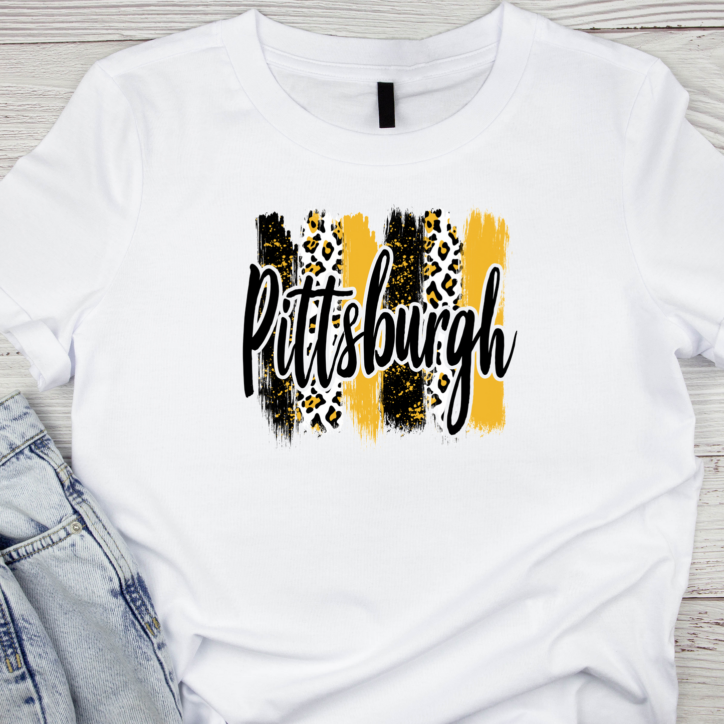 Faux Glitter PIT Ste Adult Shirt