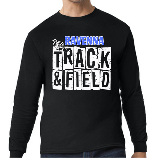 YOUTH Long Sleeve T-Shirt-Ravenna Track & Field
