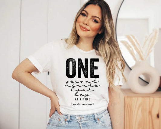 We Do Recover Adult Shirt