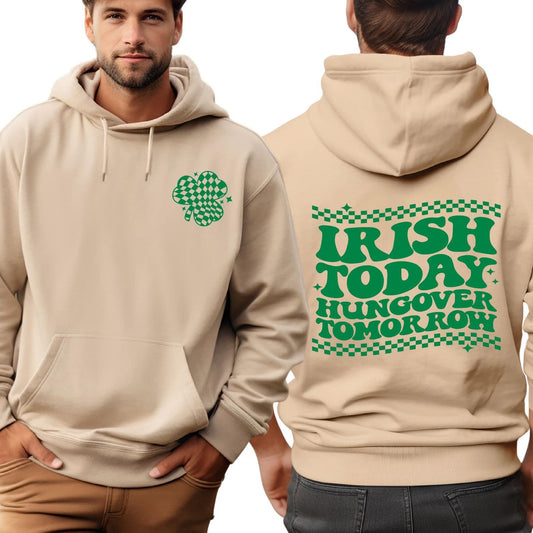 St. Patrick’s Day-Irish Today Adult Shirt