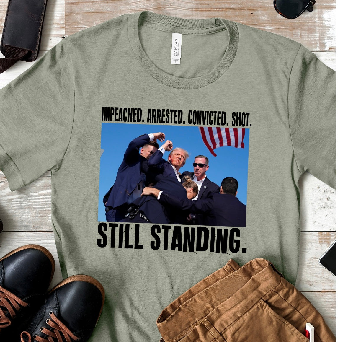 Still Standing Adult Shirt