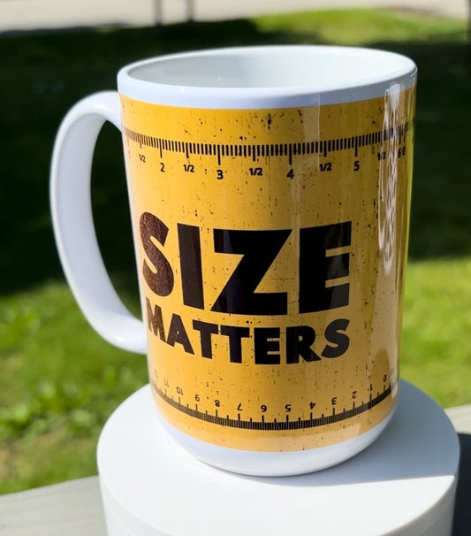 Size Matters Coffee Mug