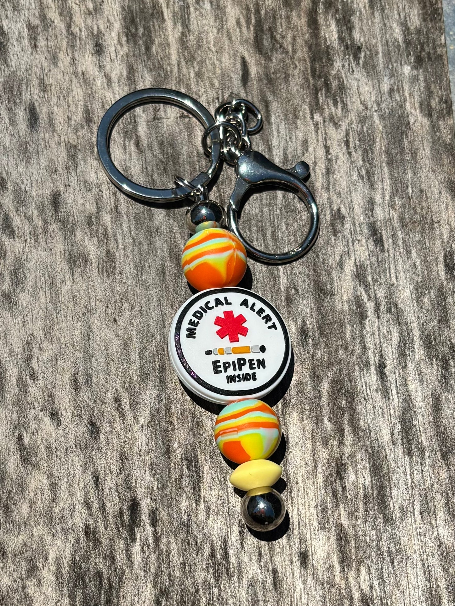 EpiPen Medical Alert Keychain