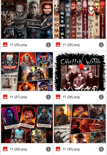 Halloween Horror Friends Tumbler-72 designs