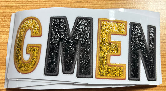 GMen “Sparkle” Car Decal