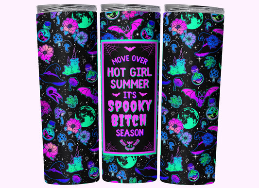 Spooky B*tch Season Tumbler