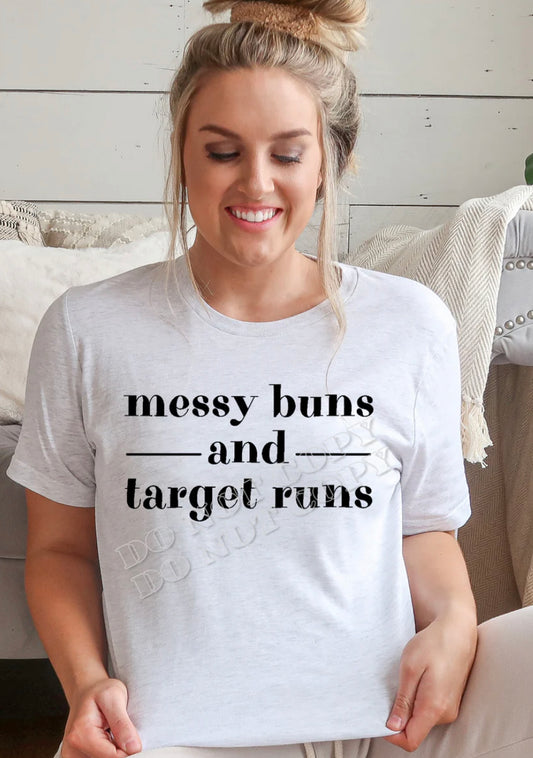 Messy Buns Adult Shirt