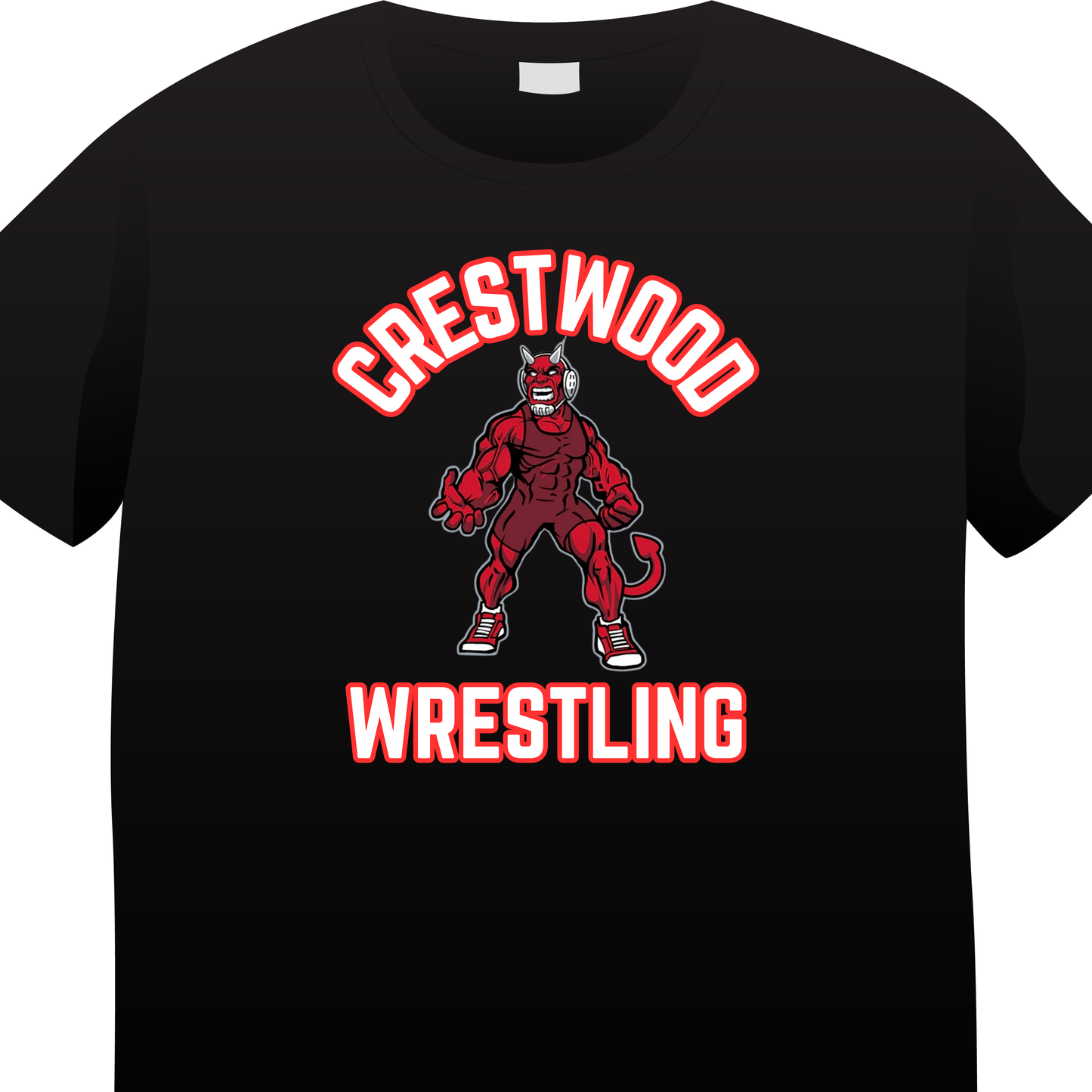 Tshirt-Crestwood Wrestling