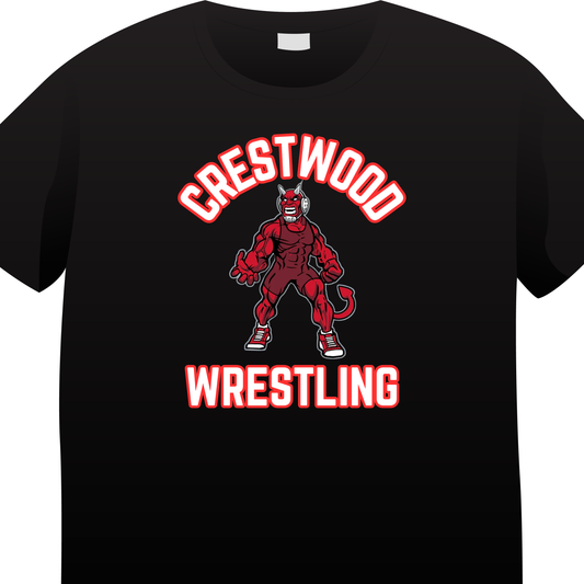 Tshirt-Crestwood Wrestling