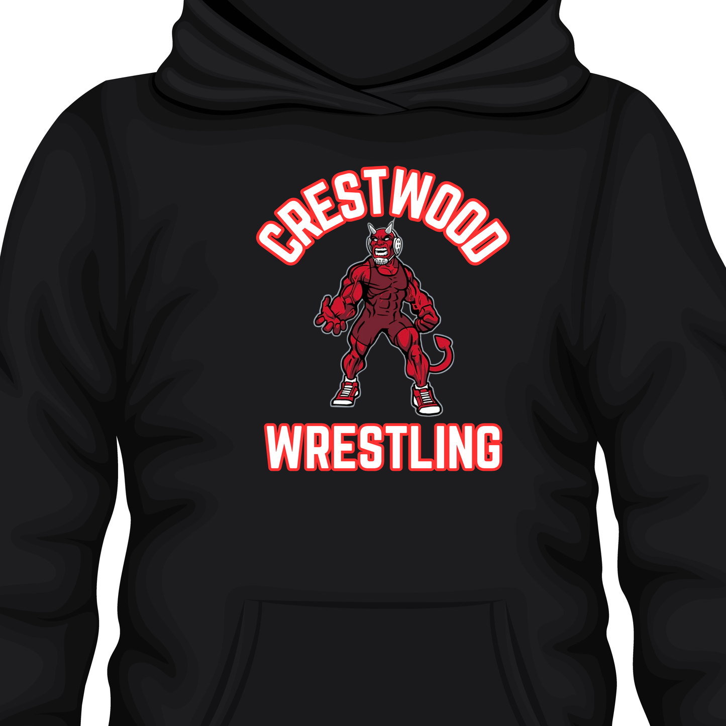 Hoodie-Crestwood Wrestling