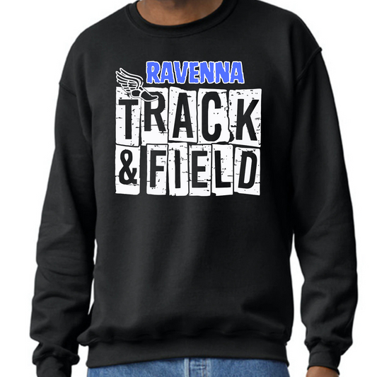 YOUTH Crewneck Sweatshirt-Ravenna Track & Field