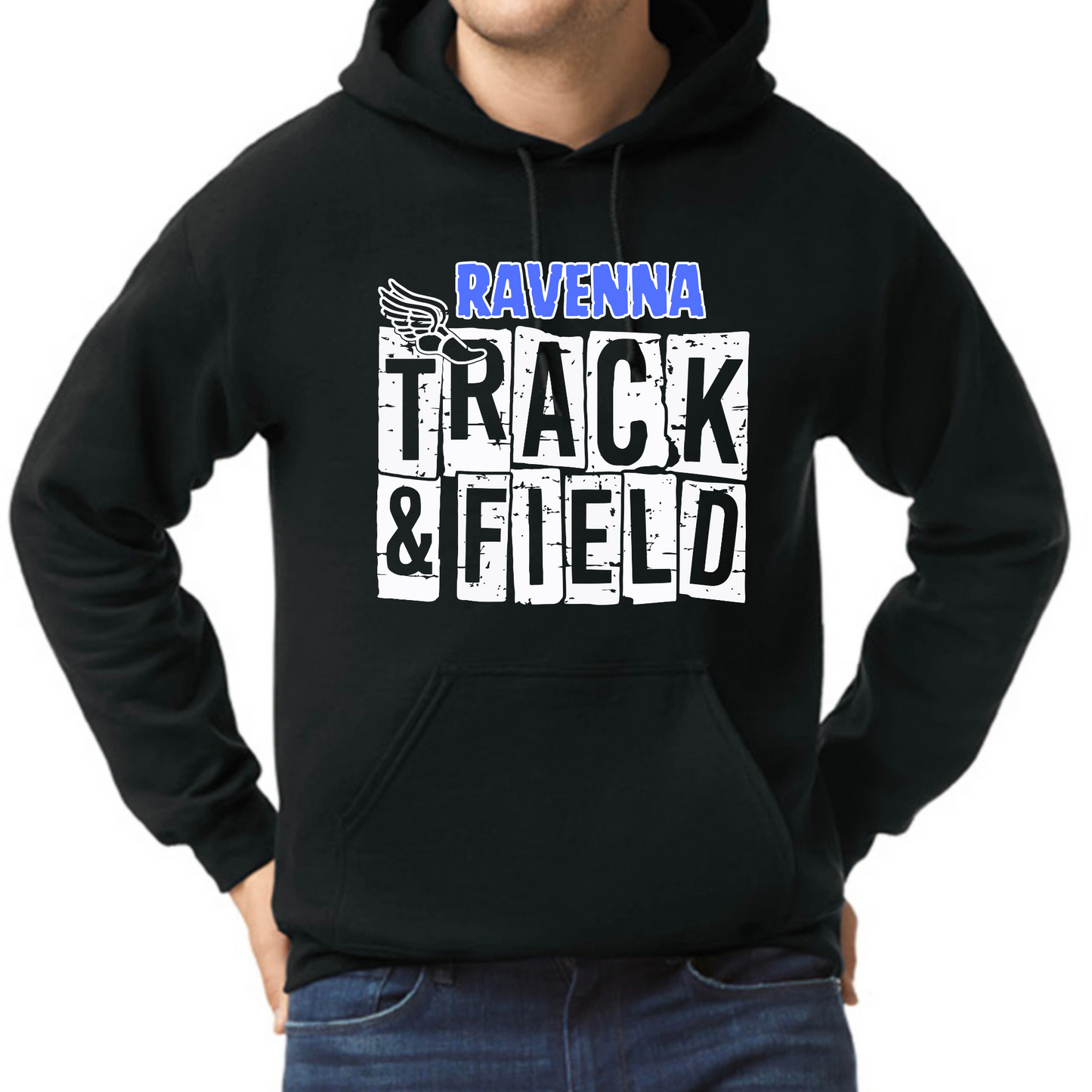YOUTH Hooded Sweatshirt-Ravenna Track & Field