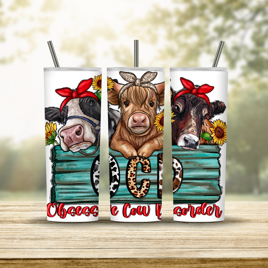 Obsessive Cow Disorder Tumbler