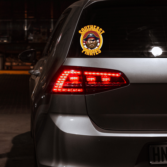 Southeast Pirates Car Decal