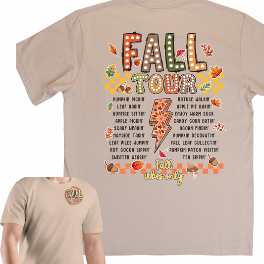 Fall Tour Adult Shirt
