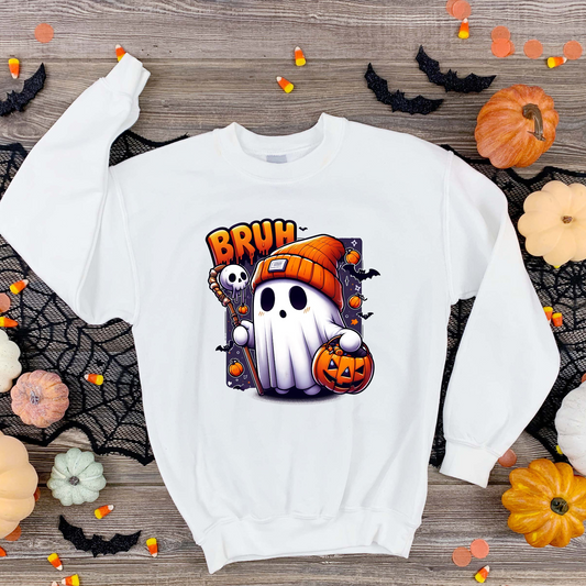 Bruh Ghosty Adult Shirt