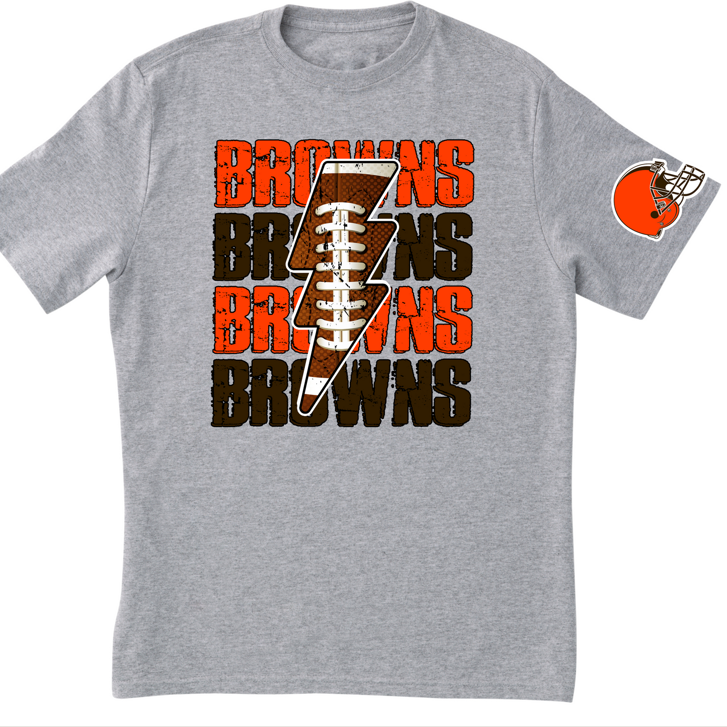CLE Football Lightning Adult Shirt