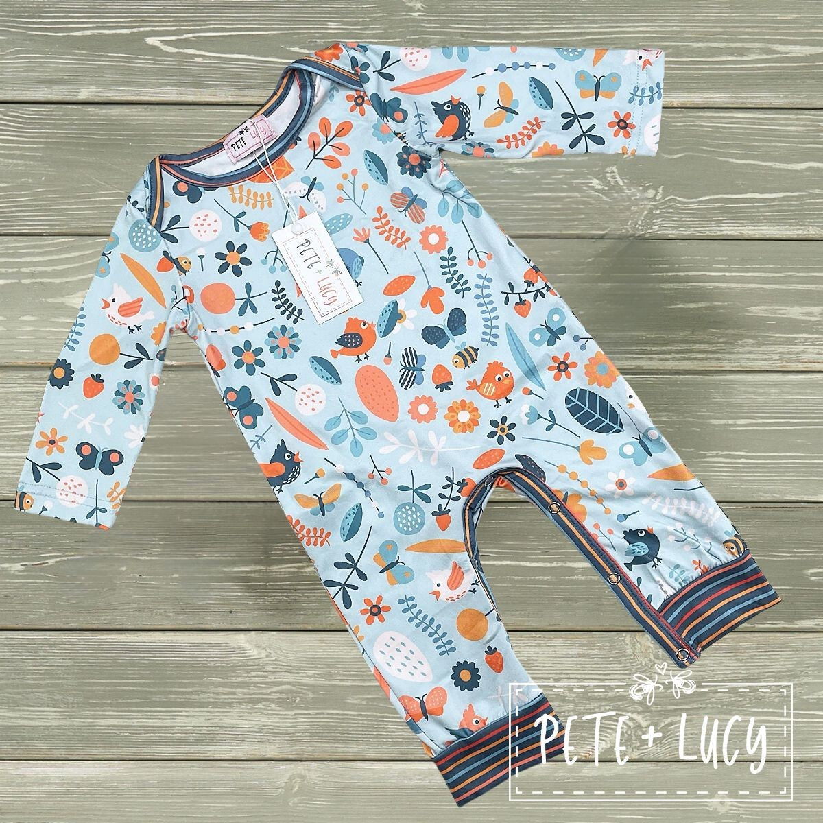Birds and Bloom Romper