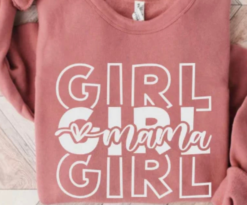 Girl MAMA Adult Shirt