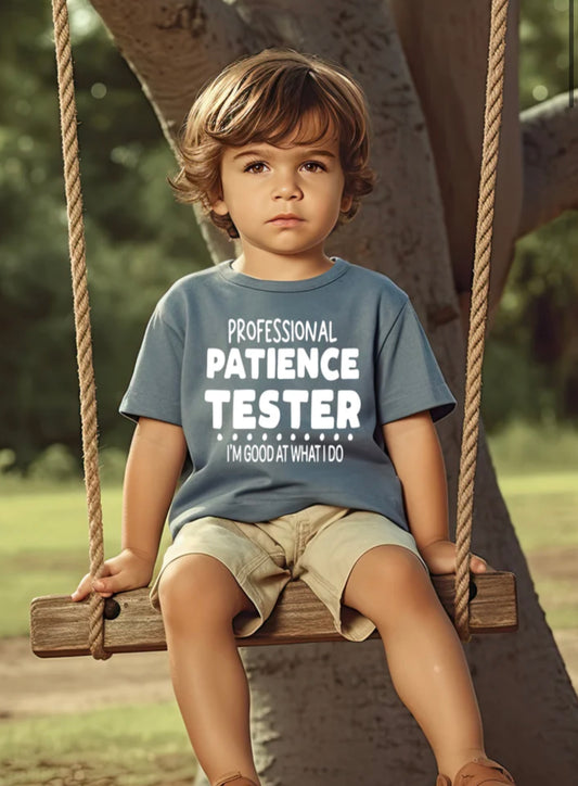 Professional Patience Tester Children's Shirt