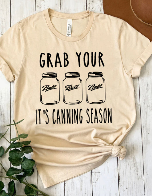 Grab Your Balls...It's Canning Season Adult Shirt