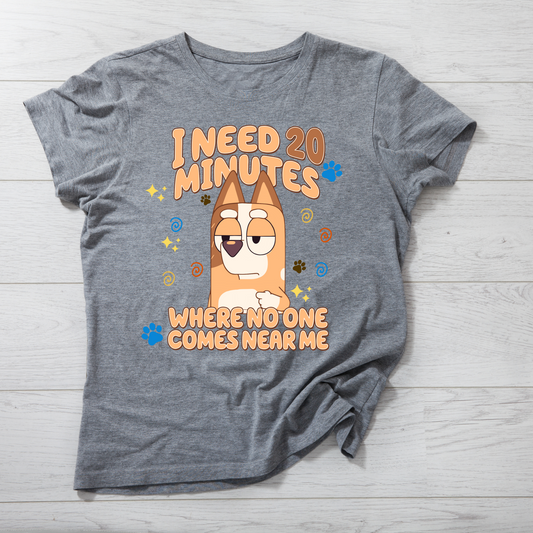 I Need 20 Minutes Adult Shirt